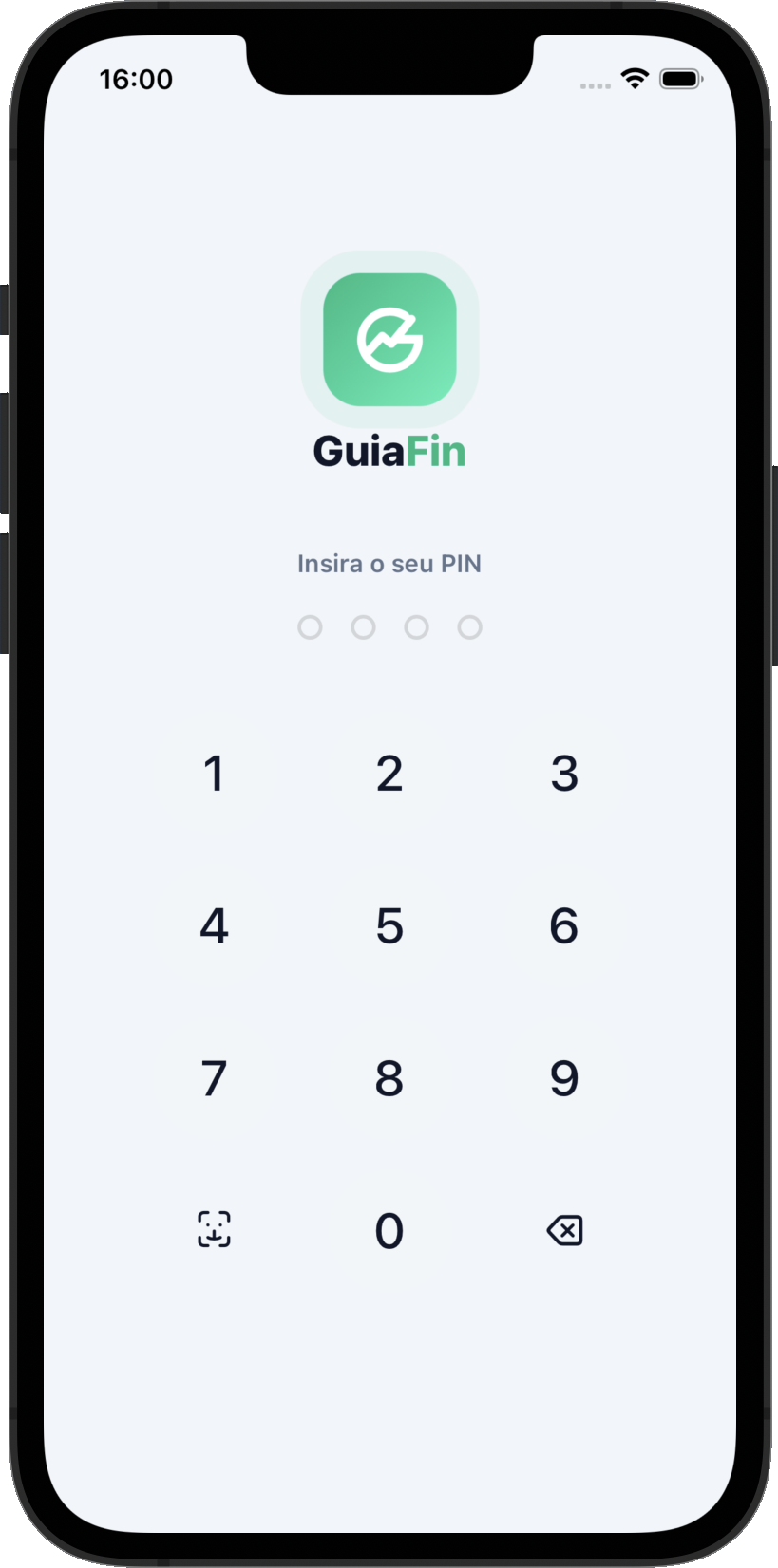Proteção por PIN